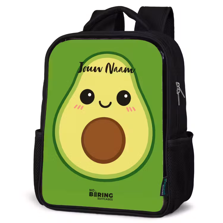 Kinderrugzak - Zwart - Kawai - Avocado - Groen — 7