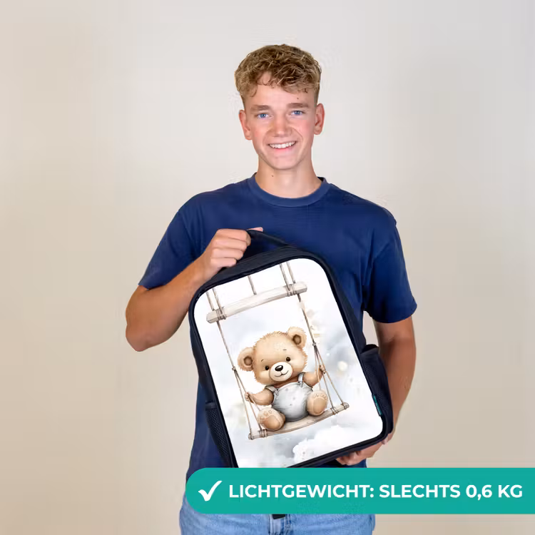 Kinderrugzak - Zwart - Beer - Baby - Dier - Kinderen — 3
