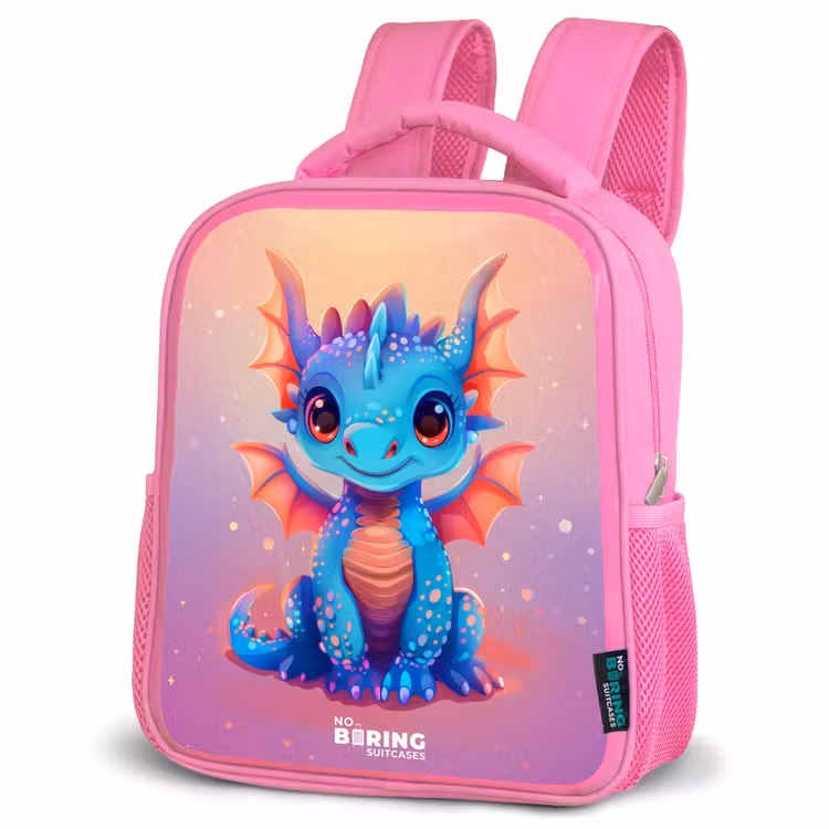 Kinderrugzak - Roze - Schattige baby draak — 6
