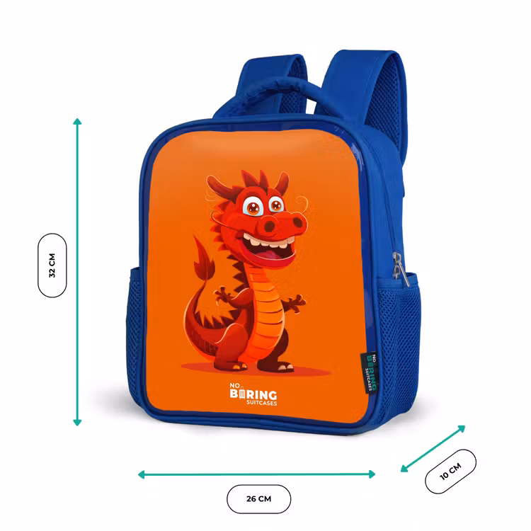 Kinderrugzak met naam - Blauw - Horacio hotshot — 6