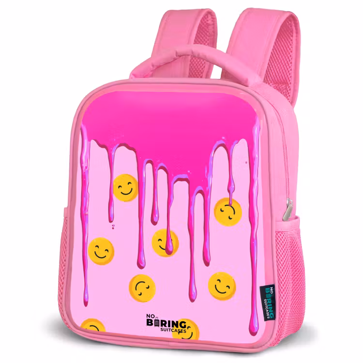 Kinderrugzak - Roze - Verf - Smiley - Roze — 6
