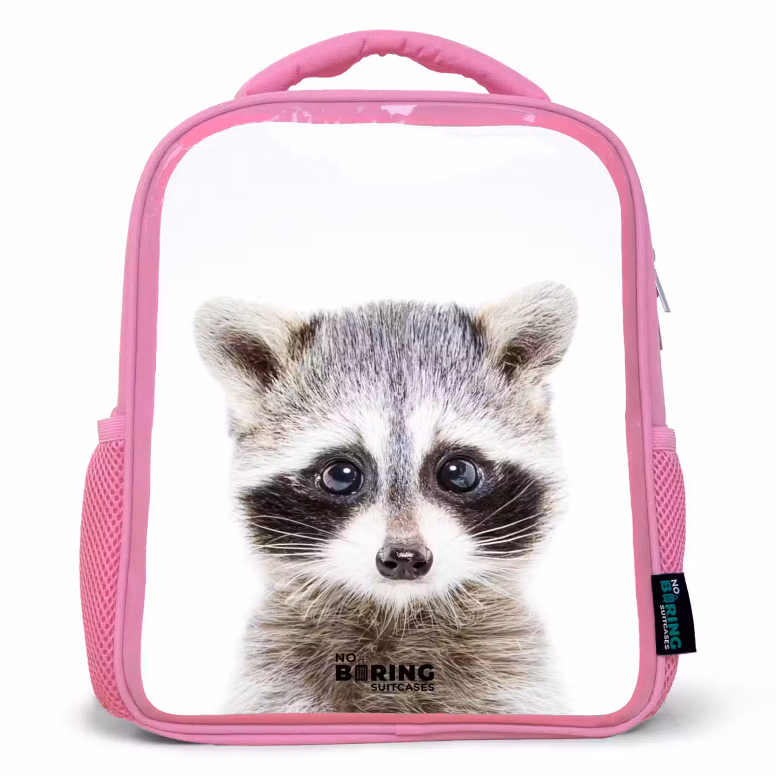 Kinderrugzak - Roze - Rachid Racoon — 1