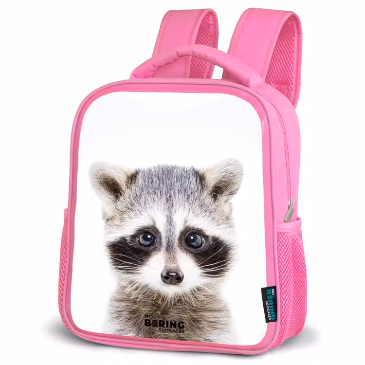 Kinderrugzak - Roze - Rachid Racoon — 6