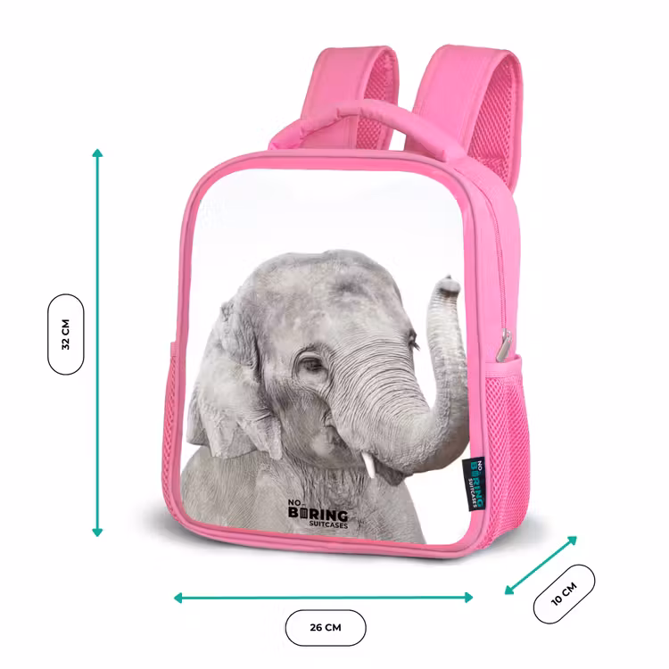 Kinderrugzak - Roze - Oscar Olifant — 3