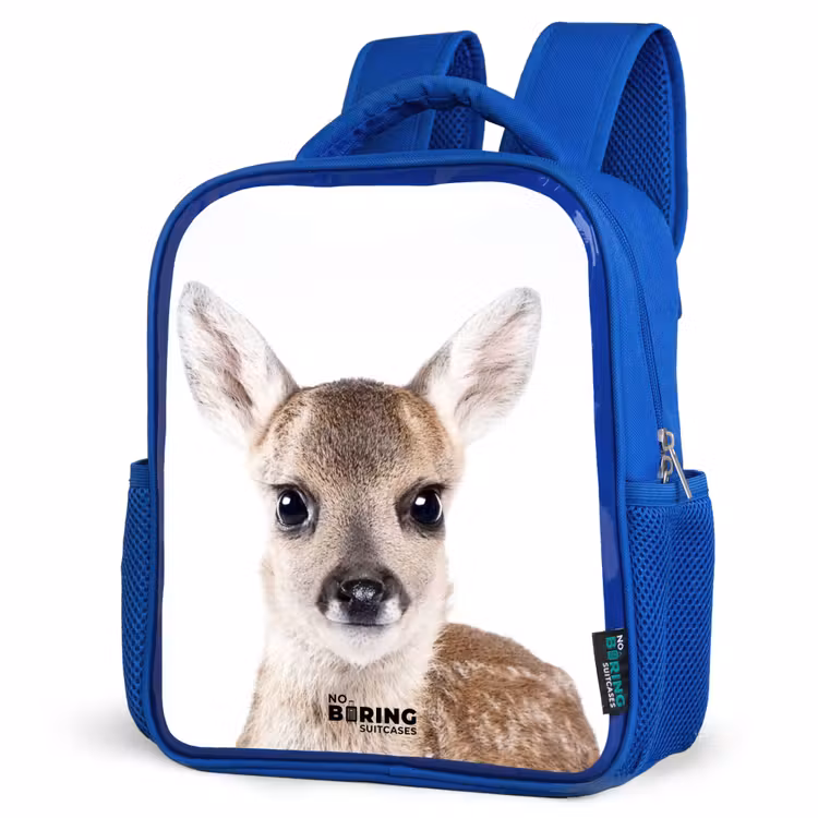 Kinderrugzak met naam - Blauw - Bambino β 9