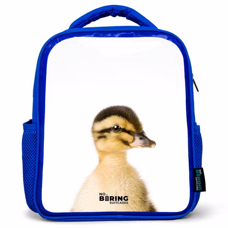Kinderrugzak met naam - Blauw - Daisy Duck — 1