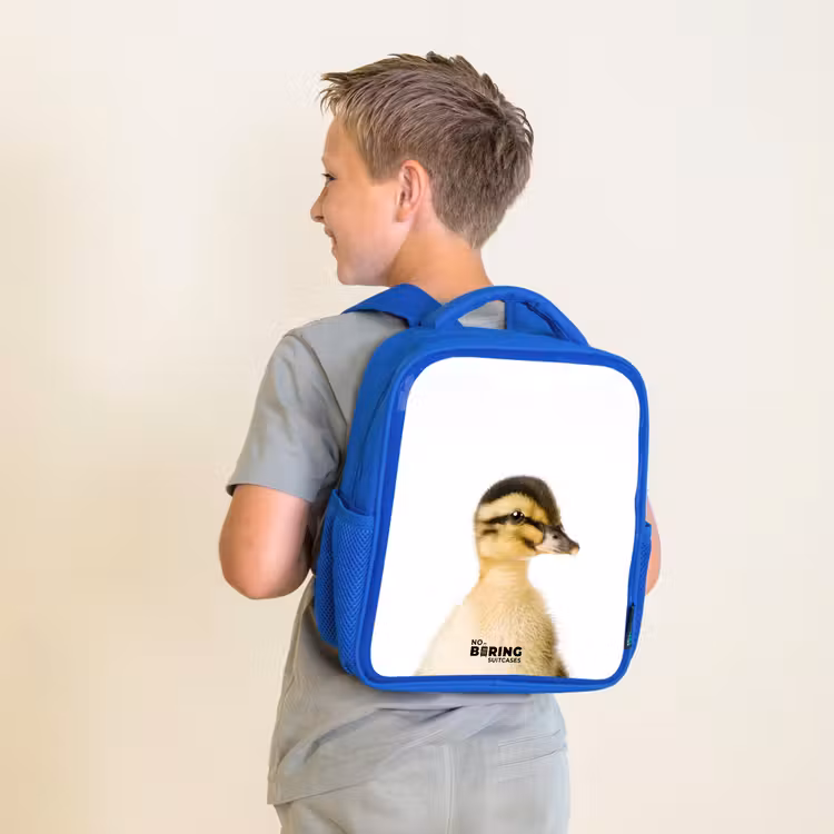 Kinderrugzak met naam - Blauw - Daisy Duck — 3