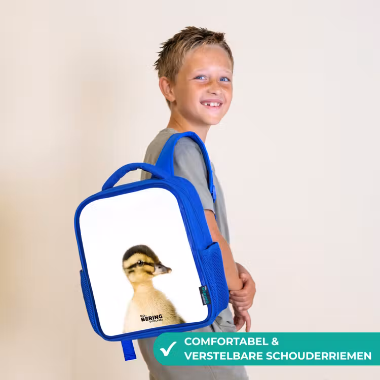 Kinderrugzak met naam - Blauw - Daisy Duck — 4