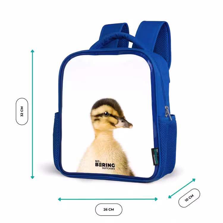 Kinderrugzak met naam - Blauw - Daisy Duck — 6