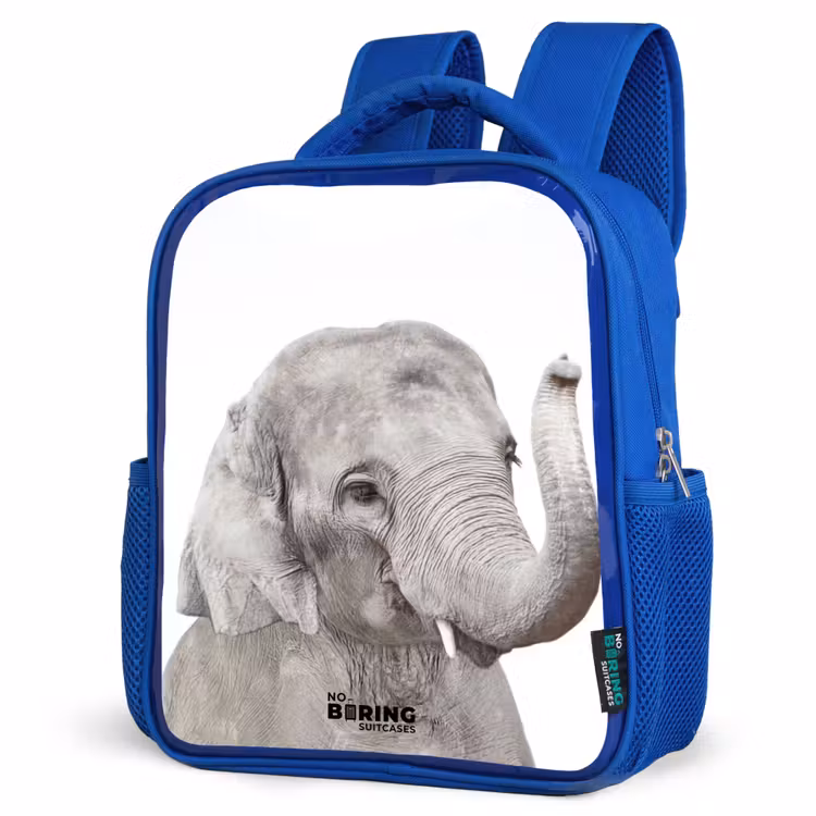 Kinderrugzak met naam - Blauw - Oscar Olifant — 9