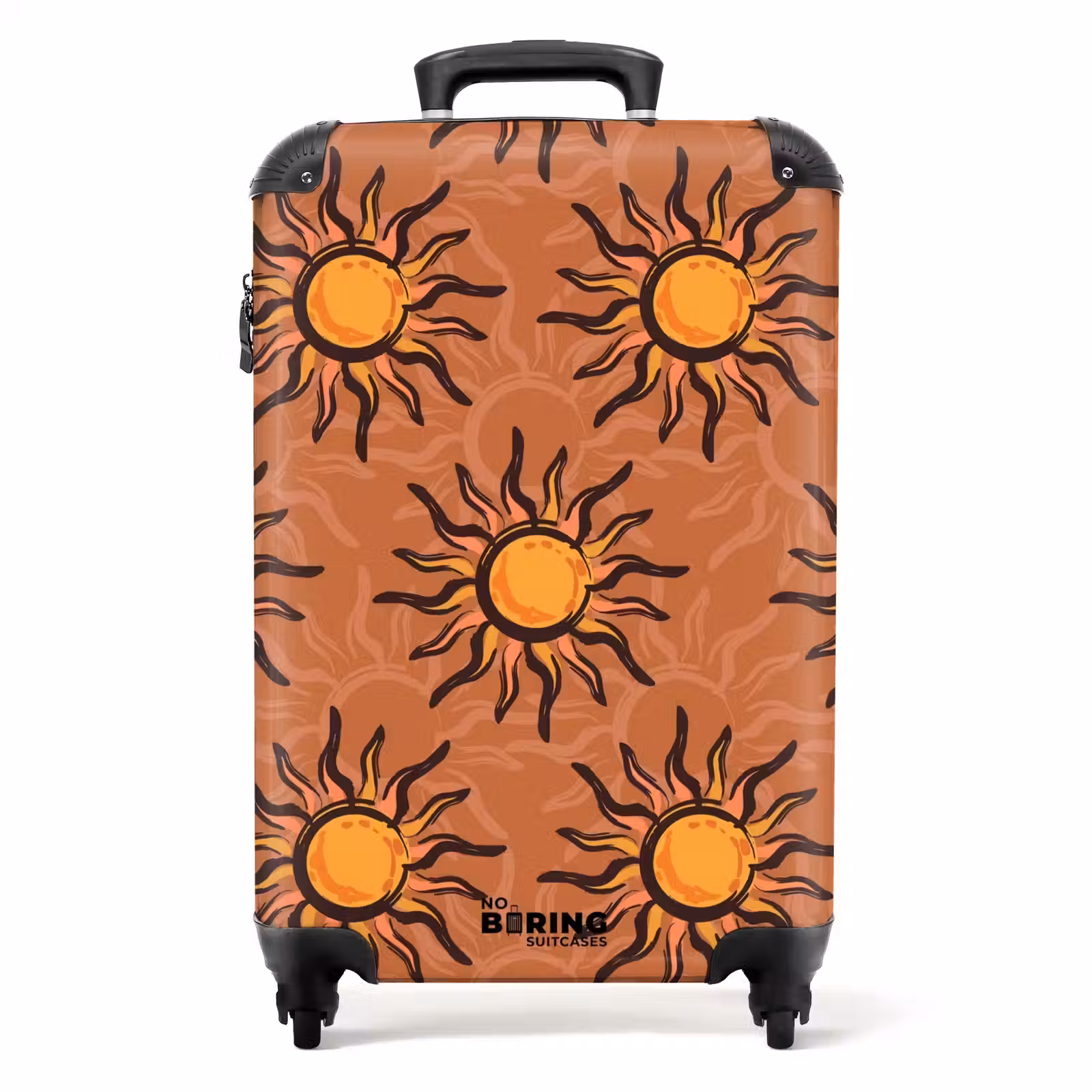 Koffer - Zonnetjes patroon — 1