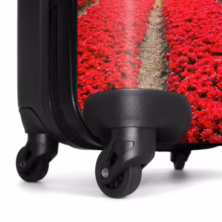 Koffer - Bloemenveld met een molen — 6