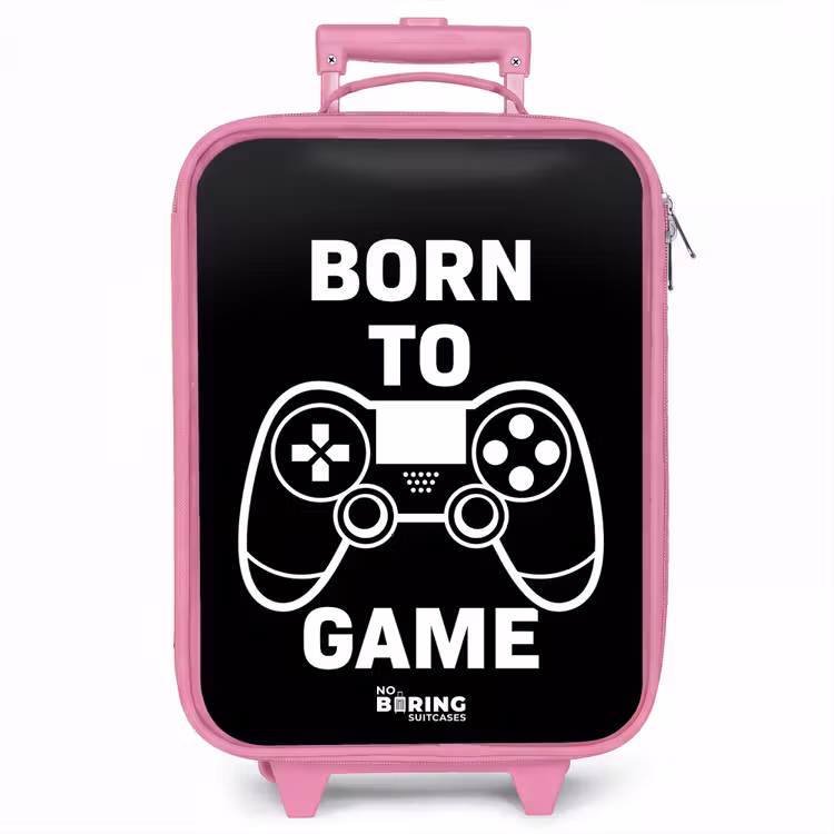Kinderkoffer - Roze - Born to game met controller — 1