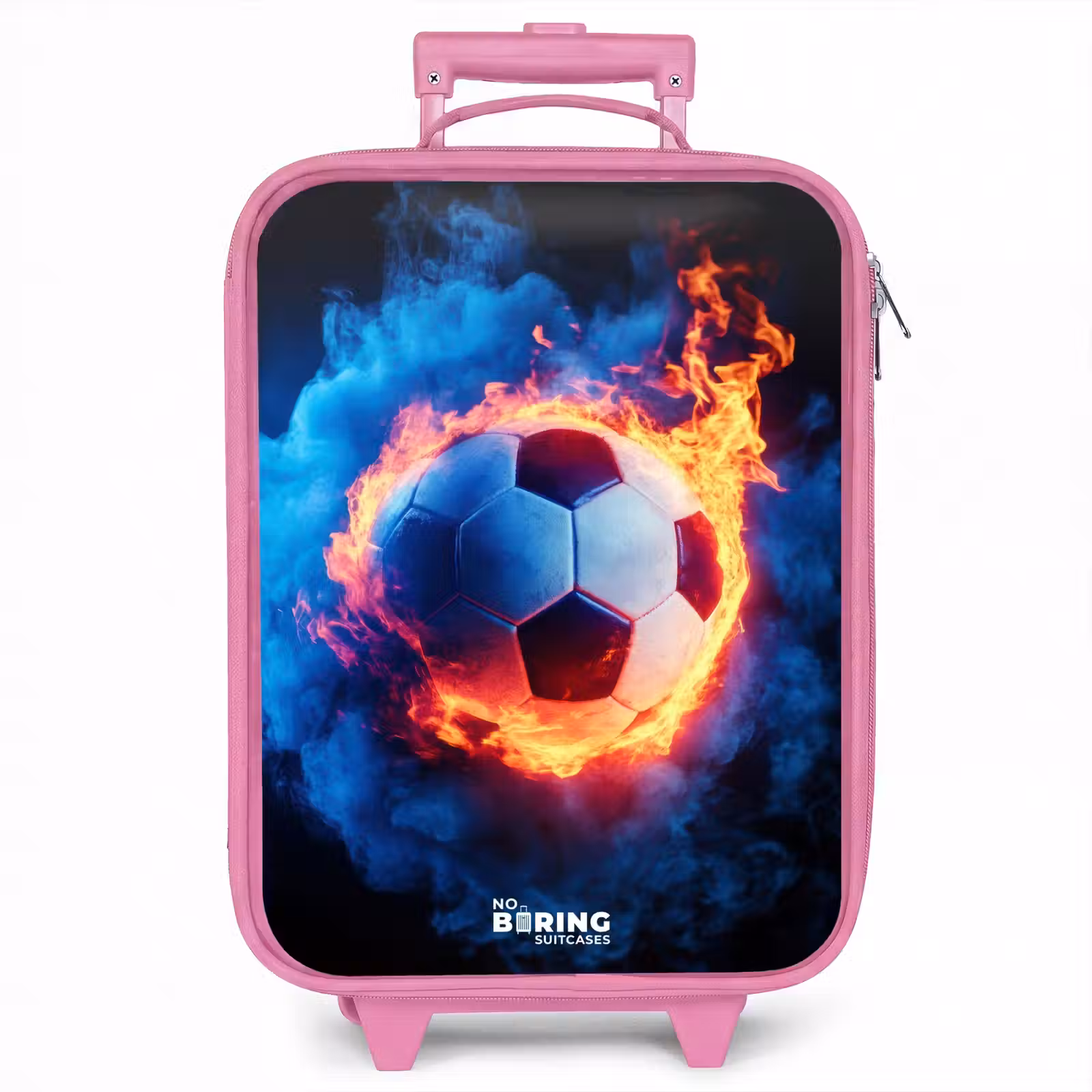 Kinderkoffer - Roze - Voetbal in vuur en ijs — 1