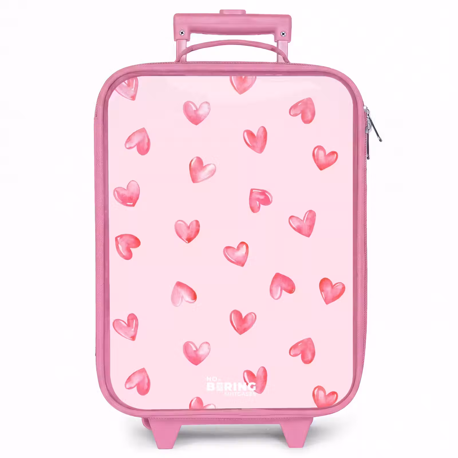 Kinderkoffer - Roze - Roze hartjes — 1