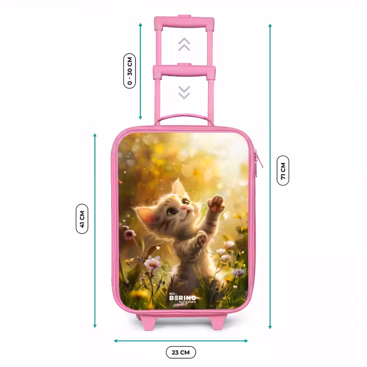 Kinderkoffer - Roze - Koosje kitten — 6