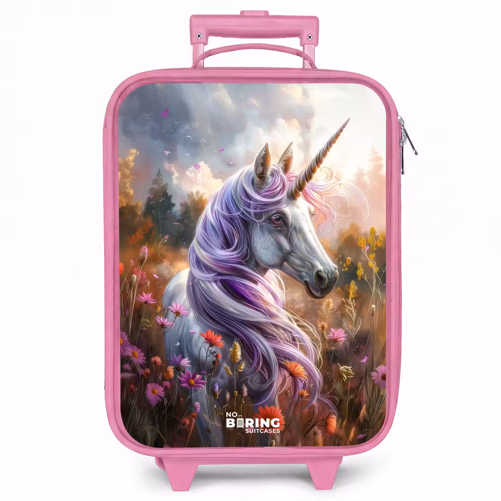 Kinderkoffer - Roze - Lavendel lentehoorn — 1