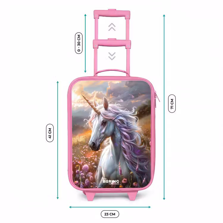 Kinderkoffer - Roze - Pastel parelhoorn — 6