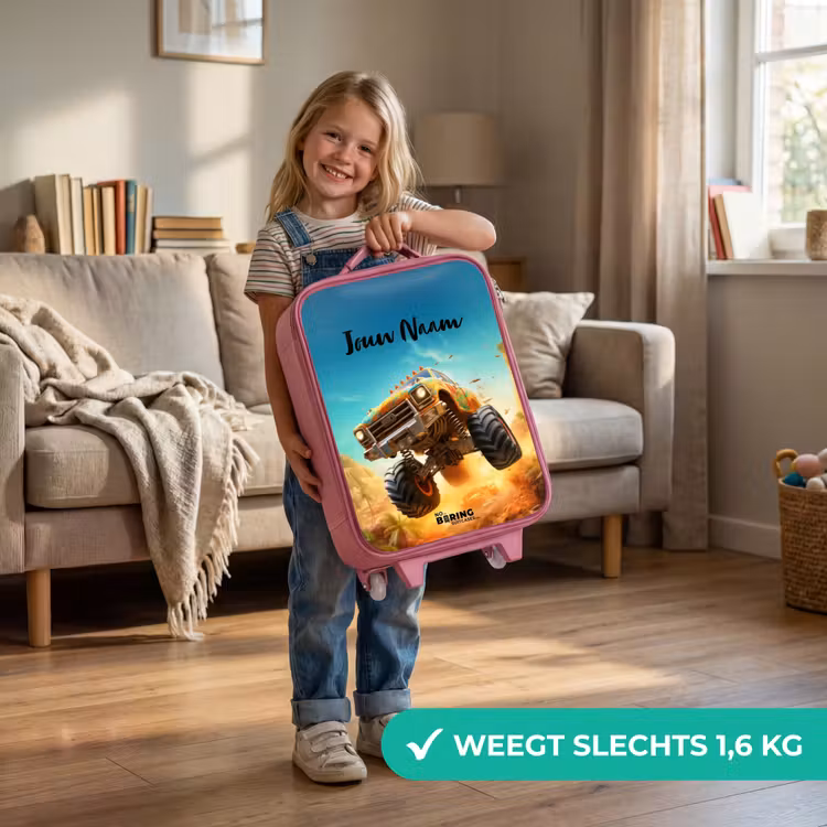 Kinderkoffer - Roze - Zandsloper — 2