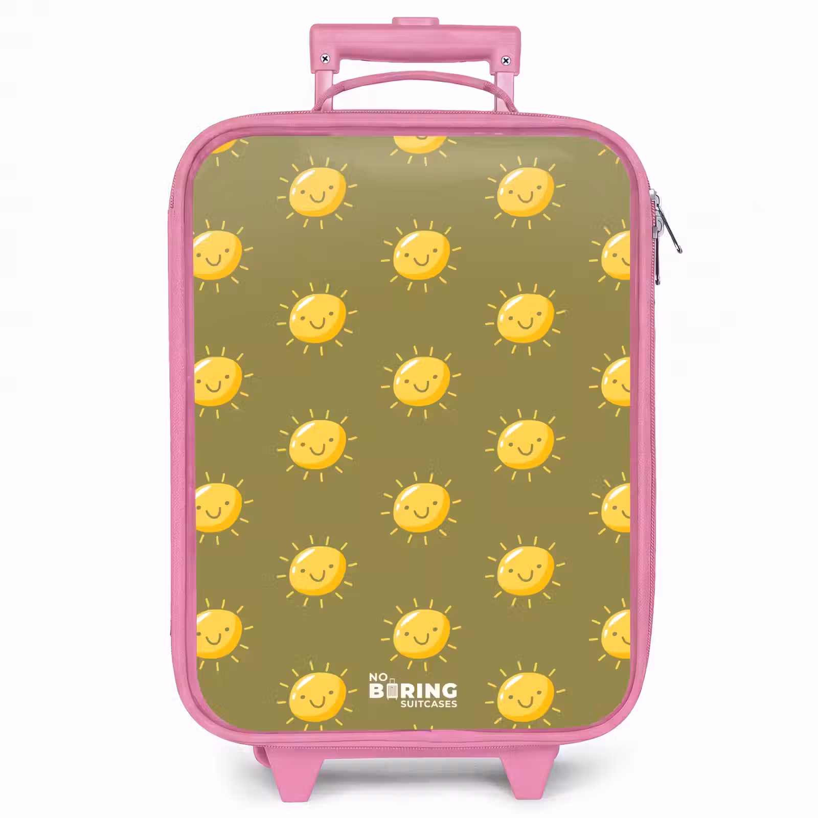 Kinderkoffer - Roze - Sunny situation olijf — 1