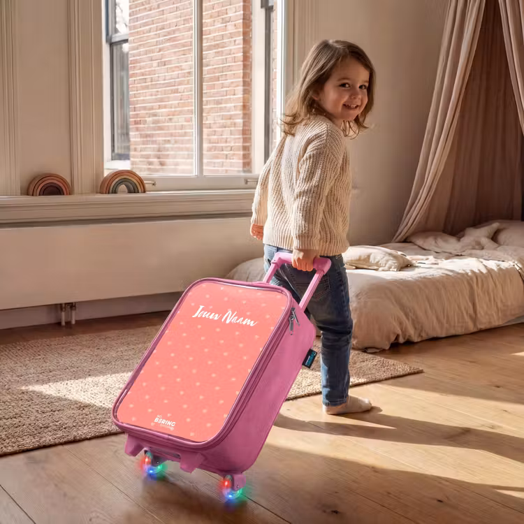 Kinderkoffer - Roze - Hartendief — 3