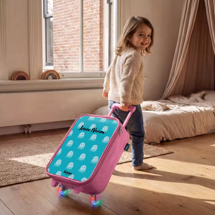 Kinderkoffer - Roze - Kekke kwalletjes — 3