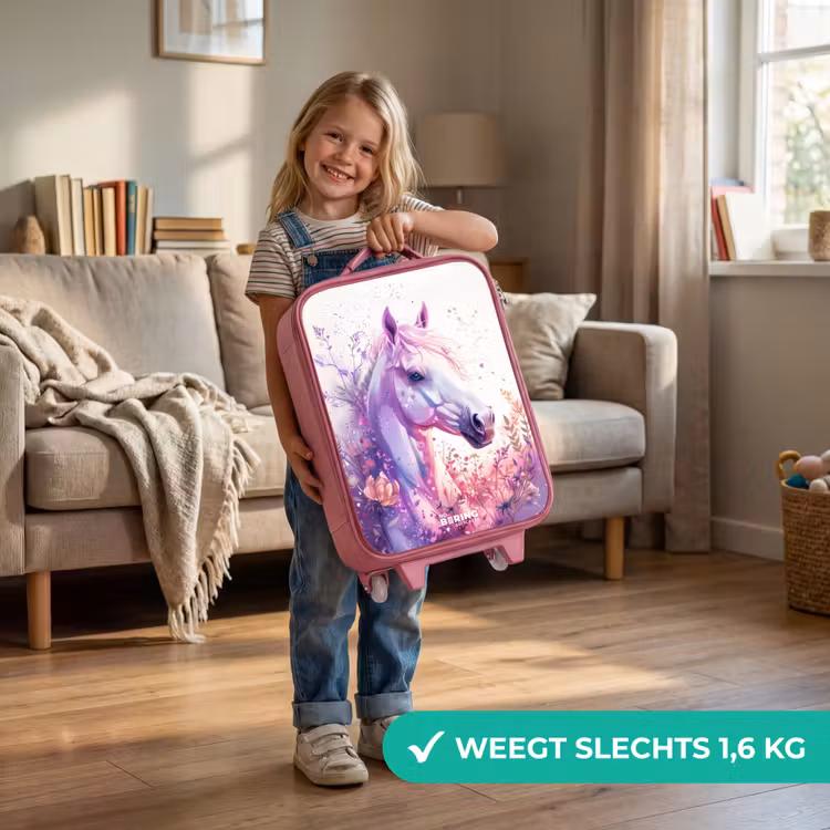 Kinderkoffer - Roze - Parelachtige Pony — 2
