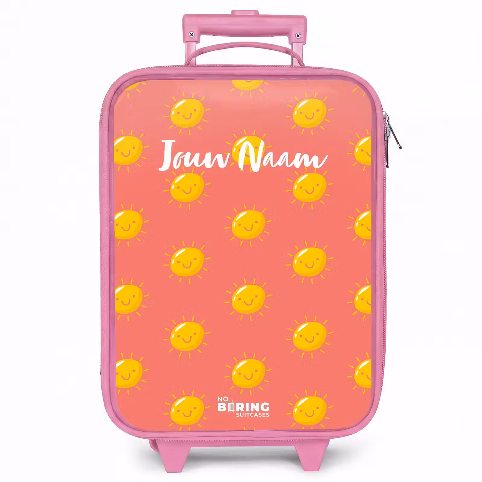 Kinderkoffer - Roze - Sunny situation koraal — 1