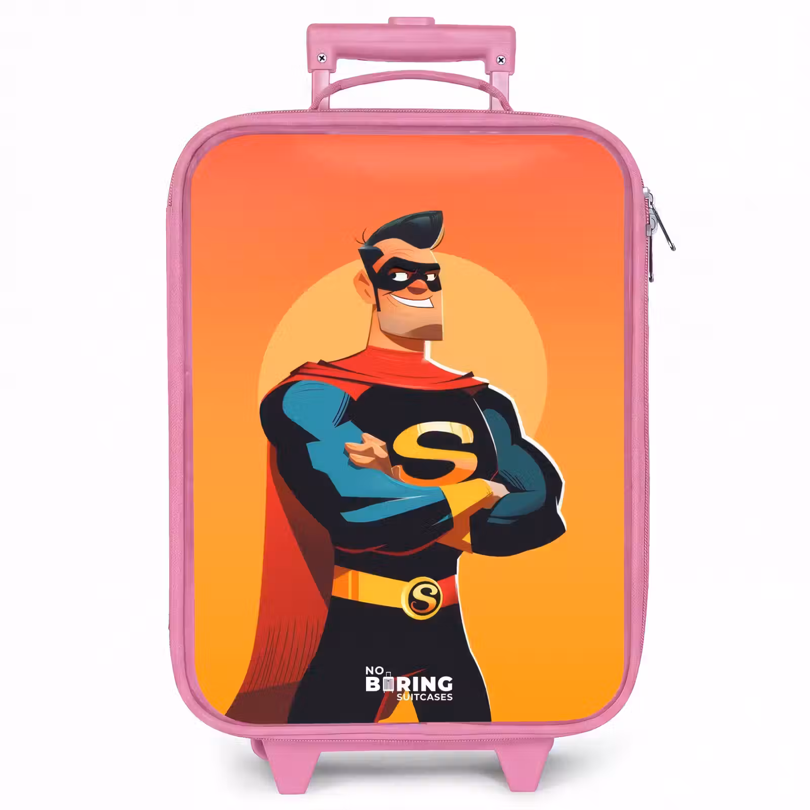 Kinderkoffer - Roze - Sunny superhero — 1