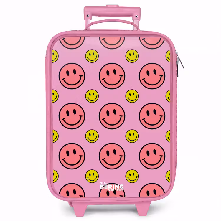 Kinderkoffer - Roze - All smiles roze — 1