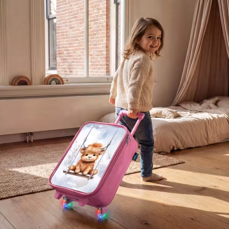 Kinderkoffer - Roze - Hennie hooglander — 3