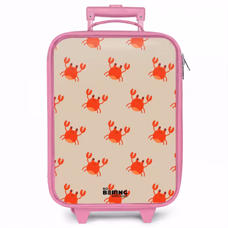 Kinderkoffer - Roze - Krabbenkwestie — 1