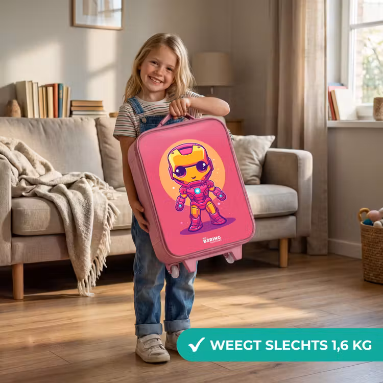 Kinderkoffer - Roze - Roze ranger — 2
