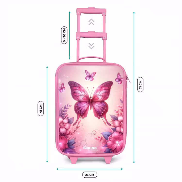 Kinderkoffer - Roze - Vlindervallei — 6