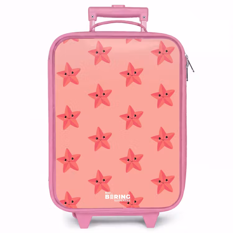 Kinderkoffer - Roze - Zeester zandstorm — 1