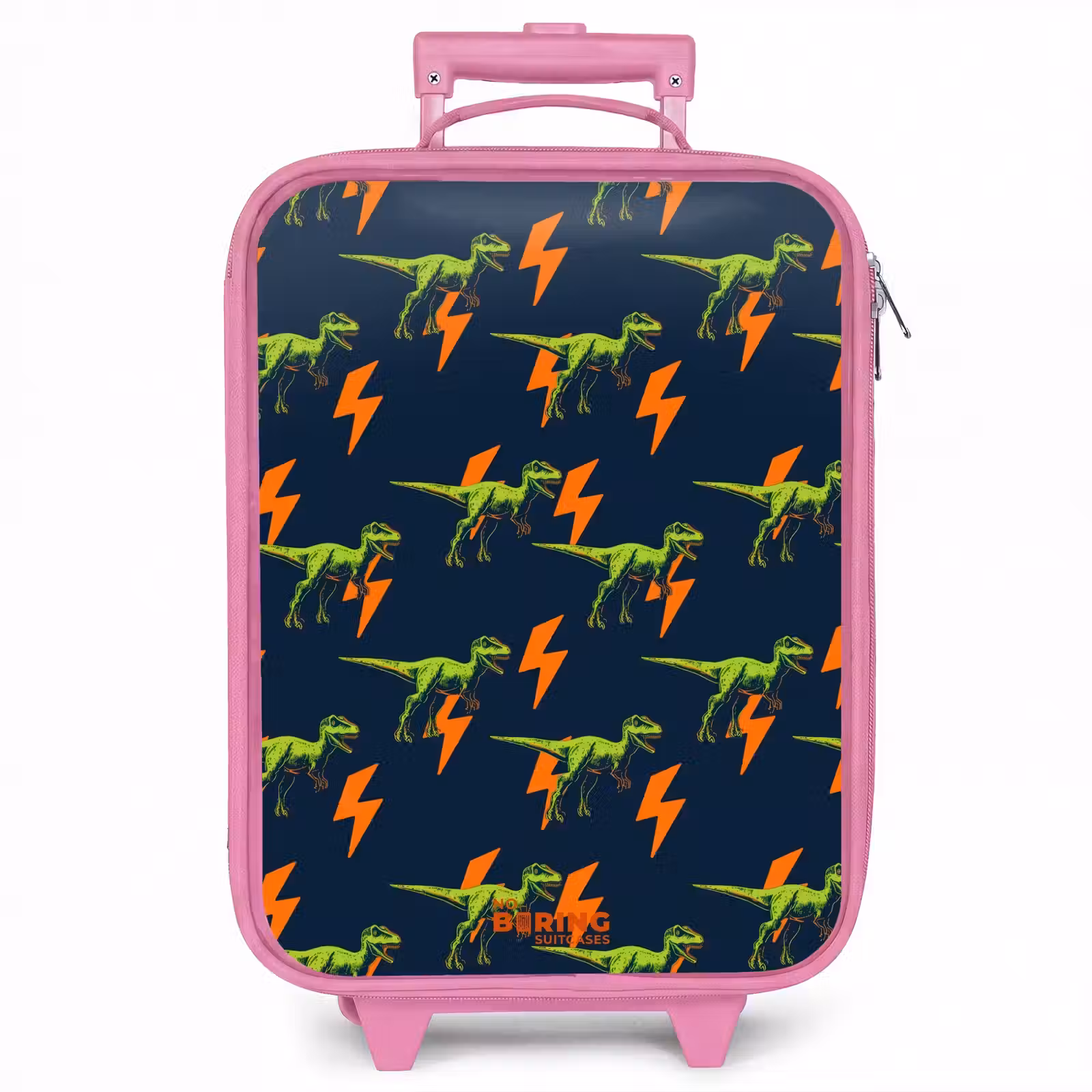 Kinderkoffer - Roze - Bliksemsnelle raptors — 1