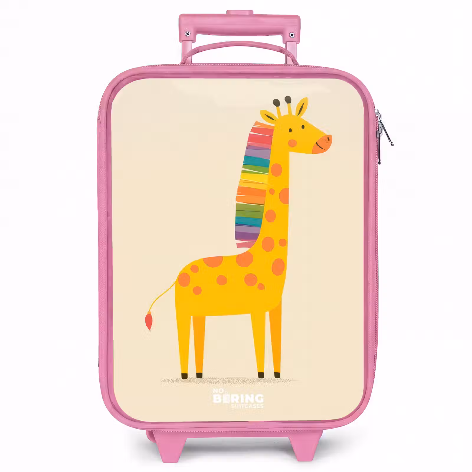 Kinderkoffer - Roze - Giraffe - Dier - Kleurrijk — 1
