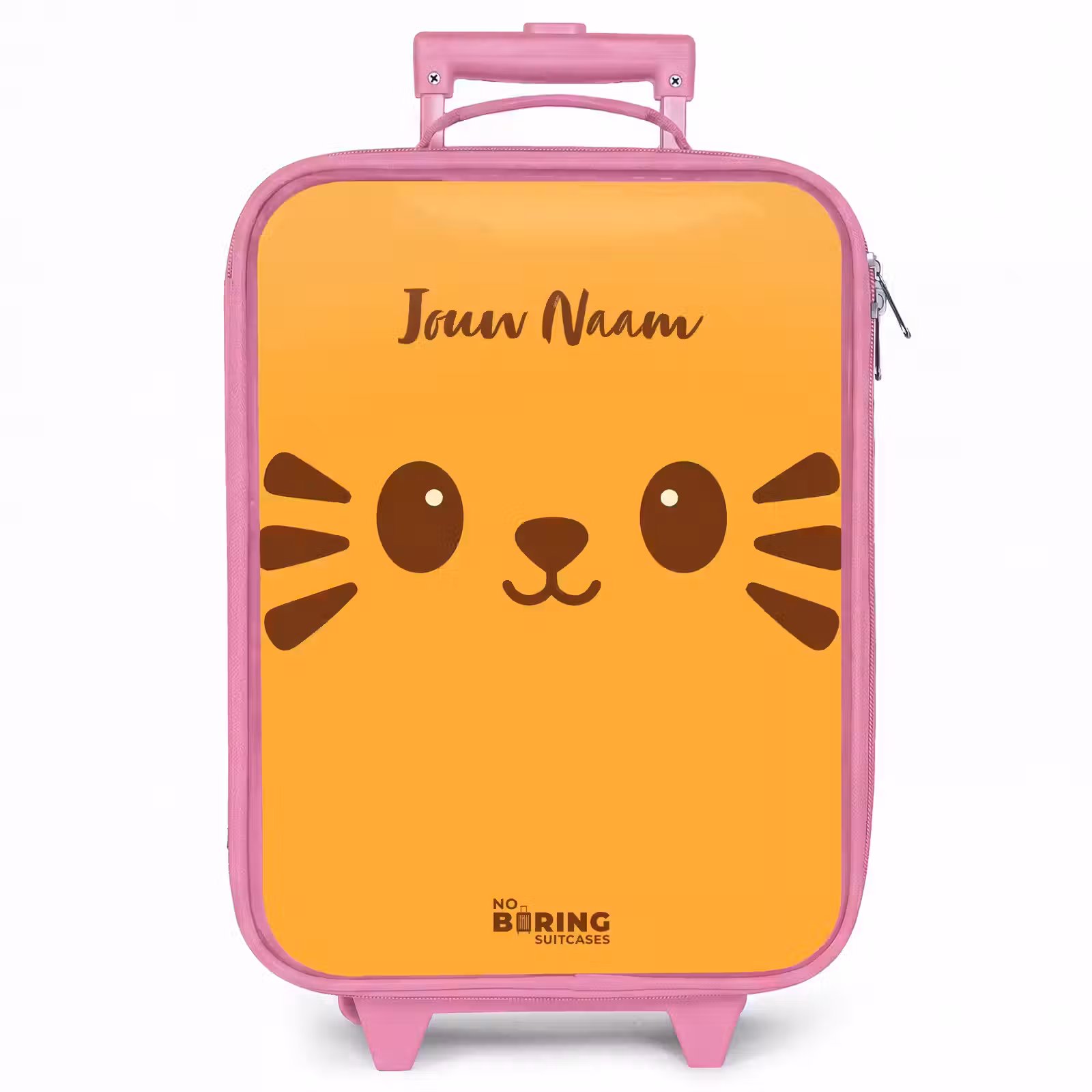 Kinderkoffer - Roze - Kawai - Tijger - Oranje — 1