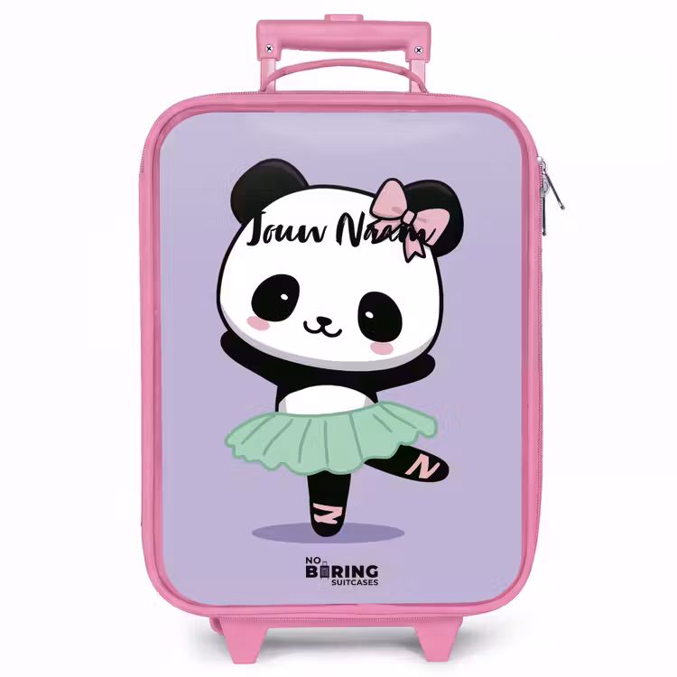 Kinderkoffer - Roze - Kawai - Ballet - Panda — 1