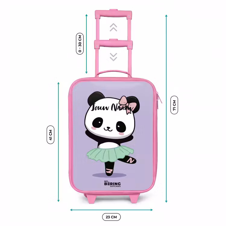 Kinderkoffer - Roze - Kawai - Ballet - Panda — 6