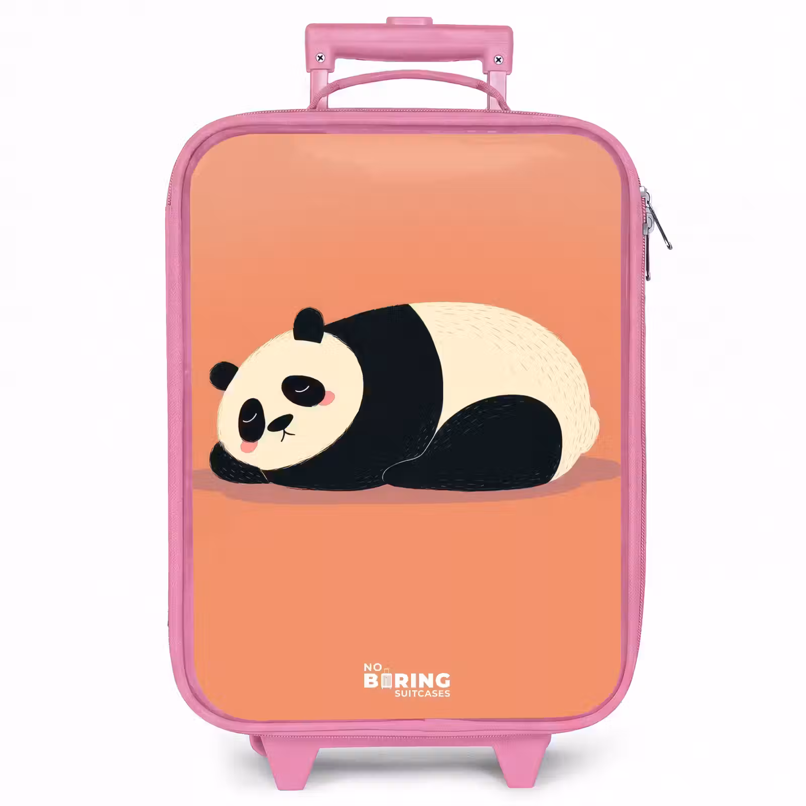 Kinderkoffer - Roze - Panda - Slapen - Oranje — 1