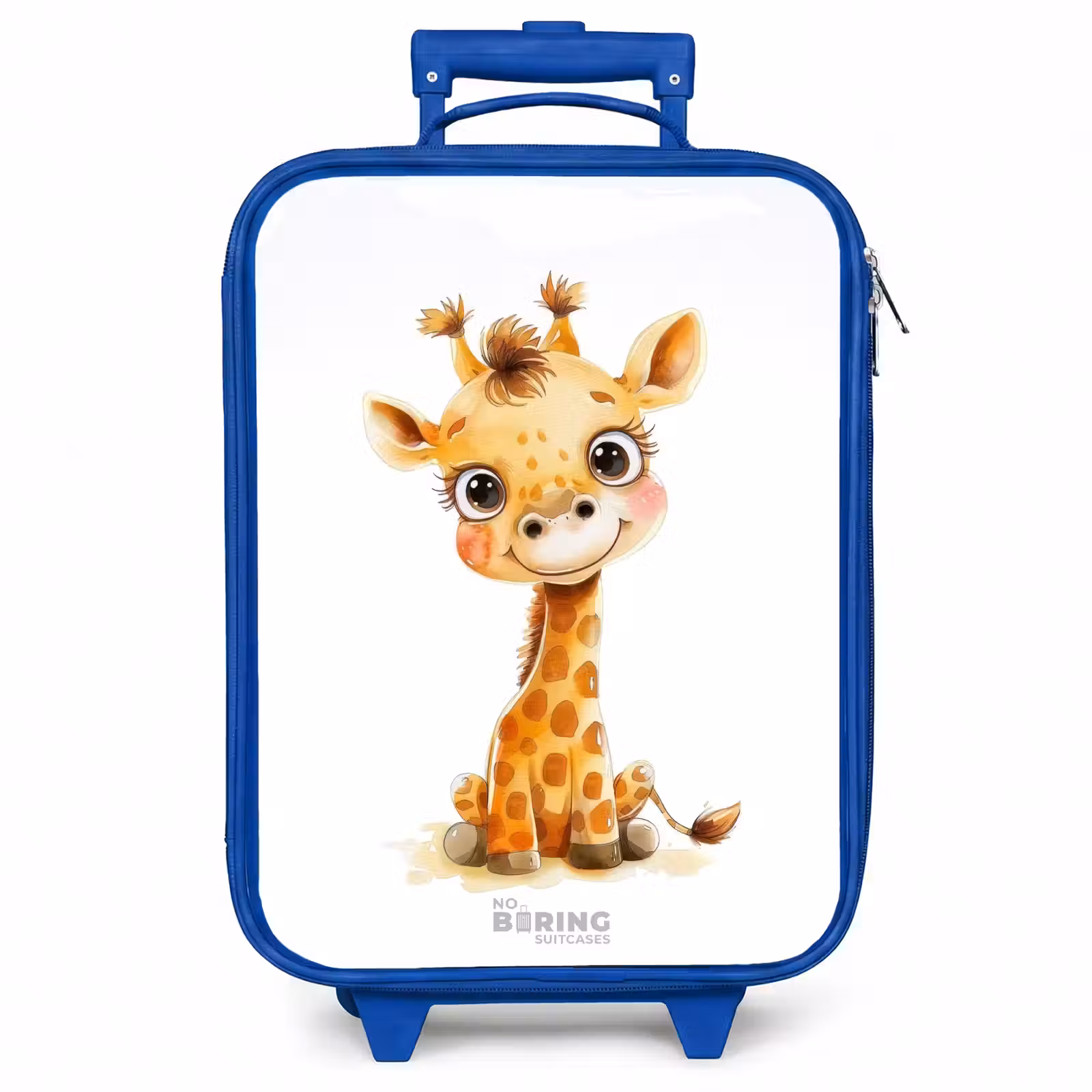 Kinderkoffer - Blauw - Baby giraffe — 1