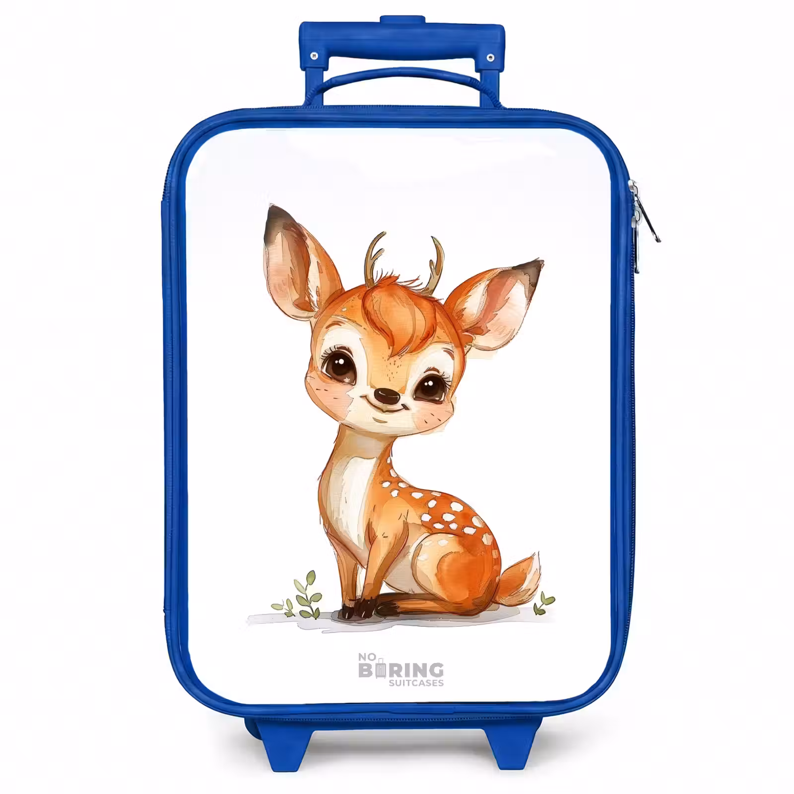 Kinderkoffer - Blauw - Baby hert — 1