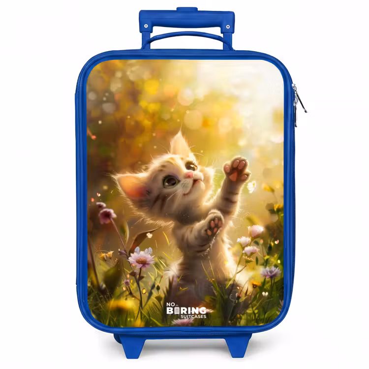 Kinderkoffer - Blauw - Koosje kitten — 1