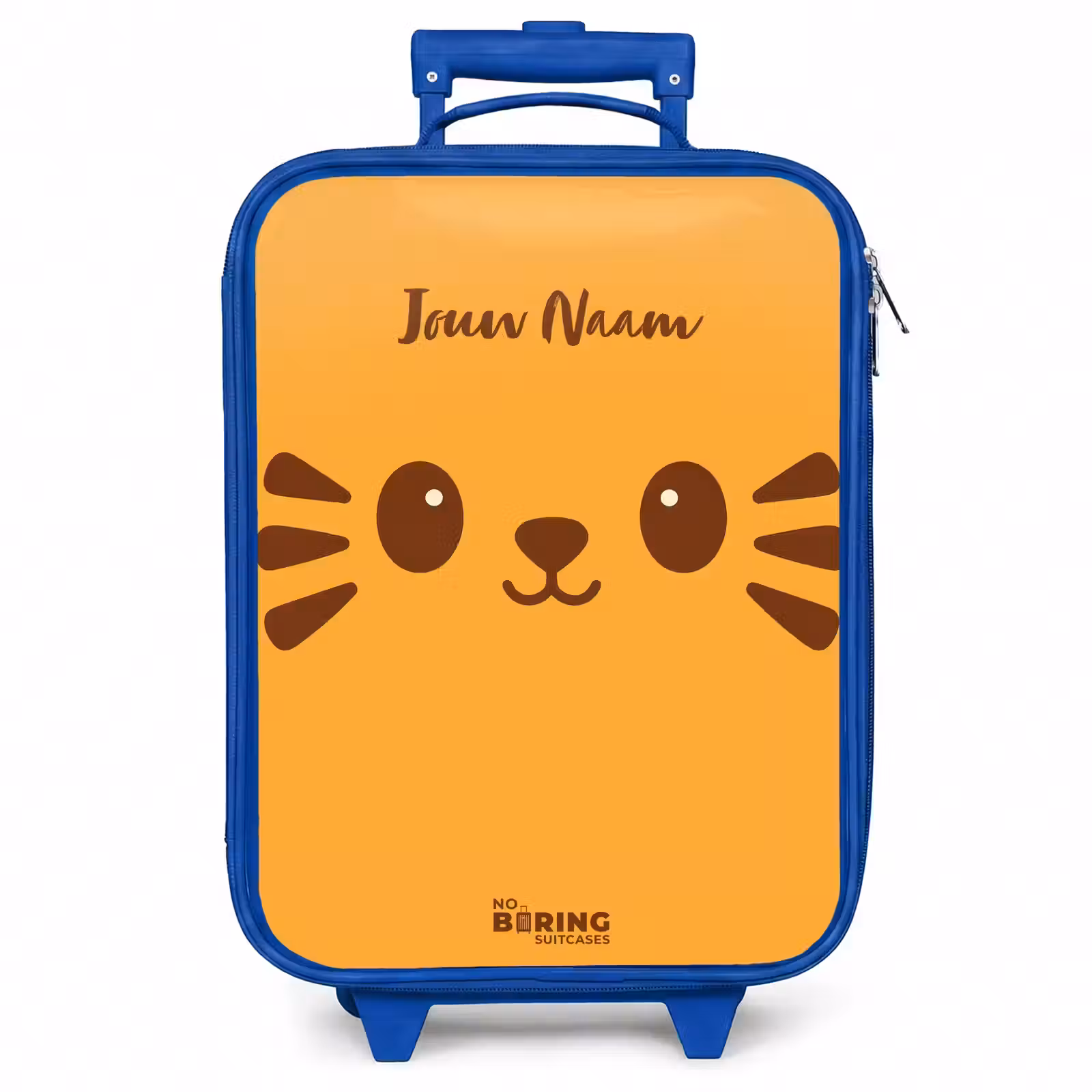 Kinderkoffer - Blauw - Kawai - Tijger - Oranje — 1