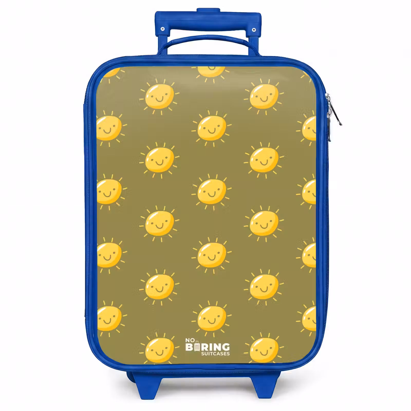 Kinderkoffer - Blauw - Sunny situation olijf — 1