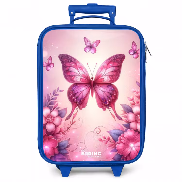 Kinderkoffer - Blauw - Vlindervallei — 1