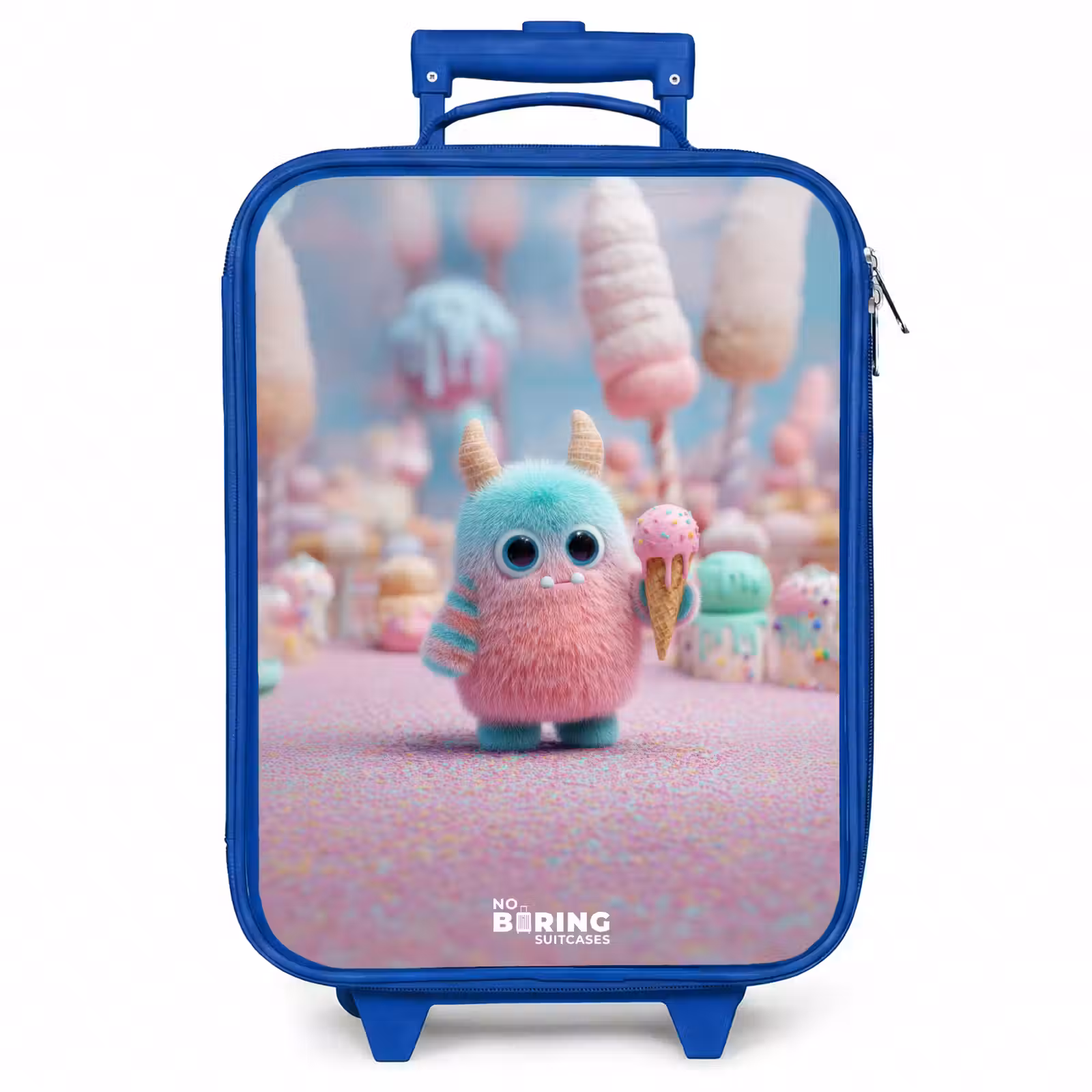 Kinderkoffer - Blauw - Zoet Monstersnoep Avontuur — 1