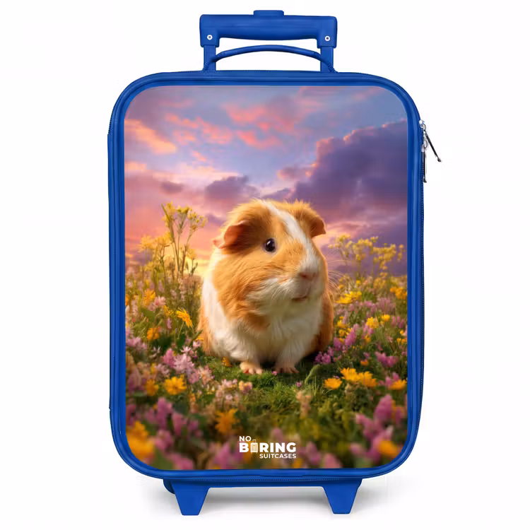 Kinderkoffer - Blauw - Cavia - Natuur - Dier — 1