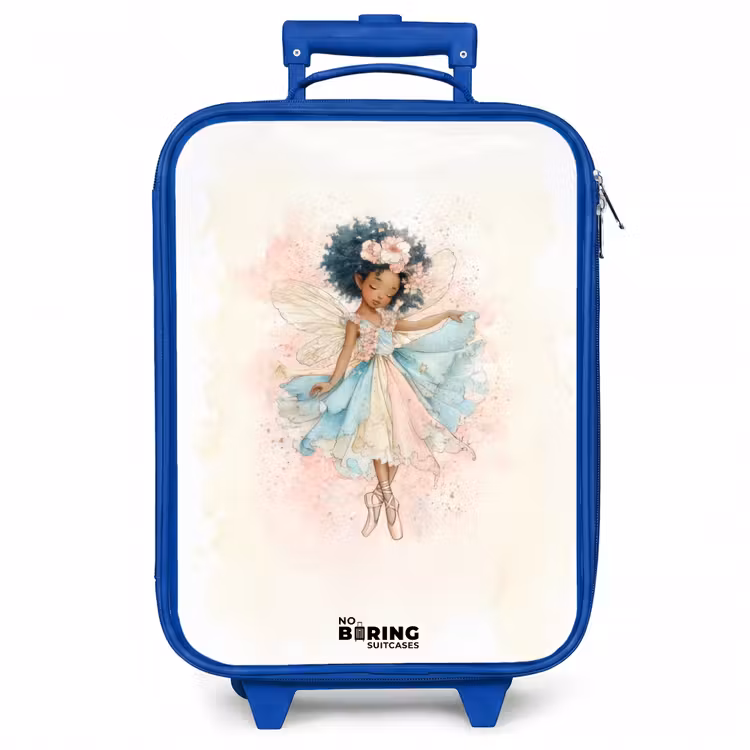 Kinderkoffer - Blauw - Elf - Ballet - Kleurrijk — 1